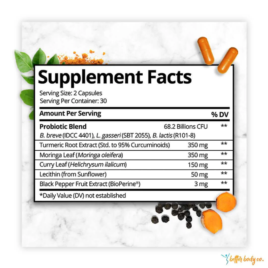 1 Bottle Of Provitalize | Anti-Inflammatory Curcumin-Probiotics - Image 5