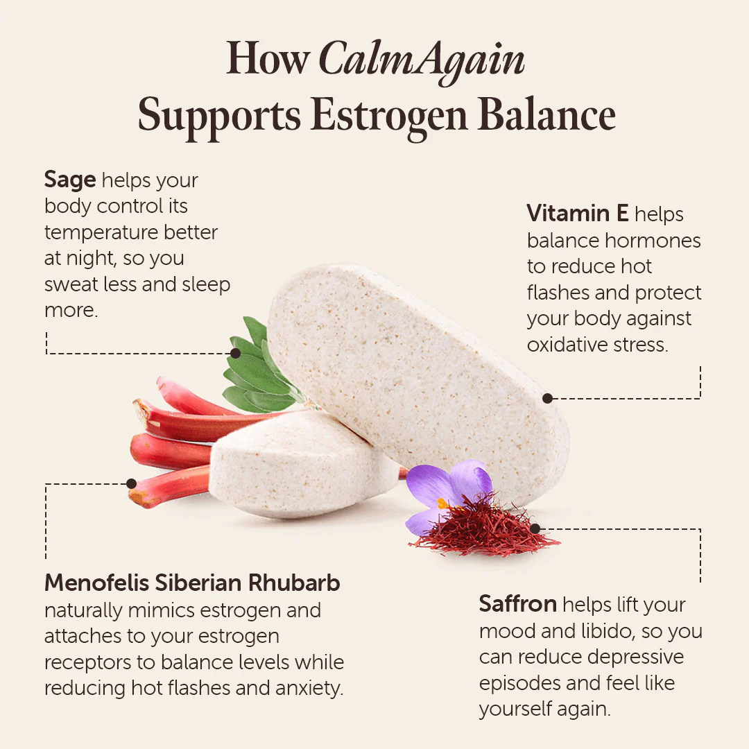 CalmAgain™️ | Anxiety, Night Sweat, Sleep and Hot Flash Relief - Image 10