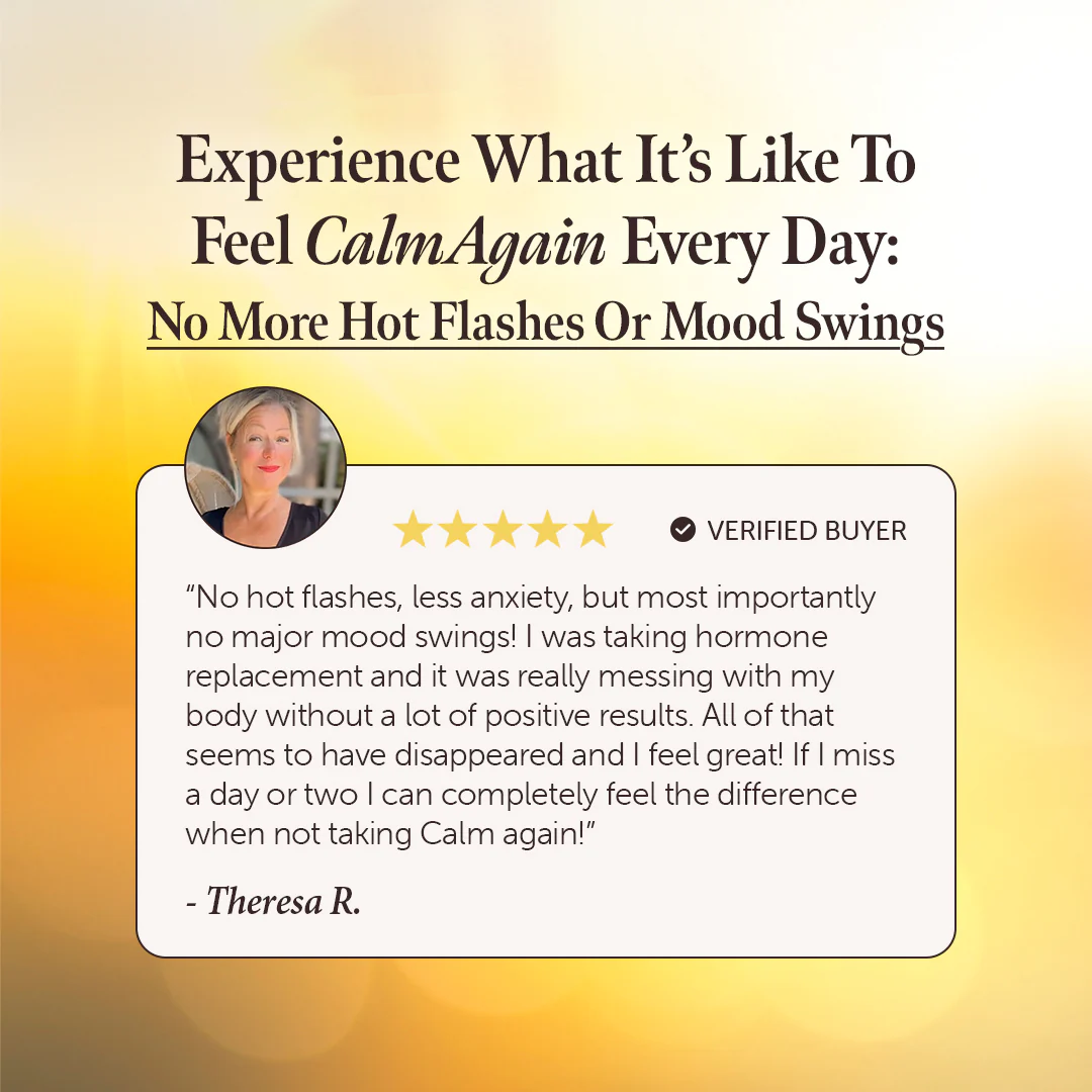 CalmAgain™️ | Anxiety, Night Sweat, Sleep and Hot Flash Relief - Image 6